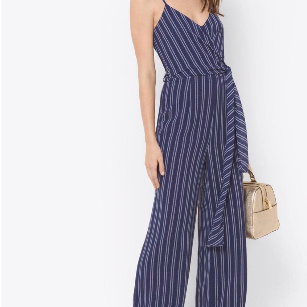 Michael Kors Navy Jumpsuit